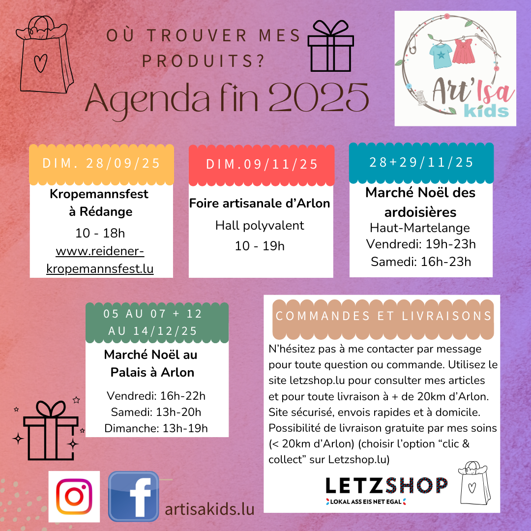 Agenda fin 2025